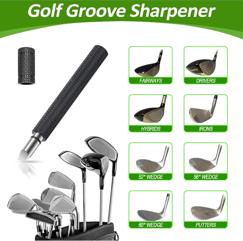 nabobt Golf Towel and Brush Set, Premium Golf Towel(16x16 inch) & Club Brush Cleaner with Retainer Clip and Squeeze Water Bottle, Essentials Golf Accessories for Men - Image 2